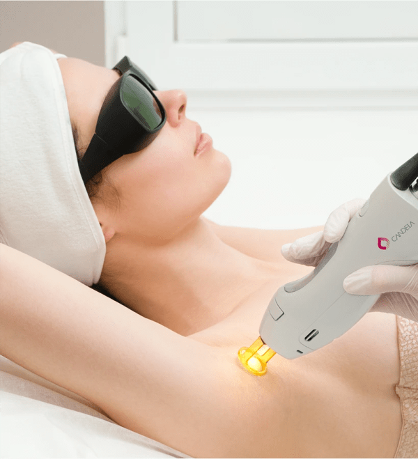 Clean, professional medical spa treatment room with neutral tones at Leobeautycenter in Stafford
